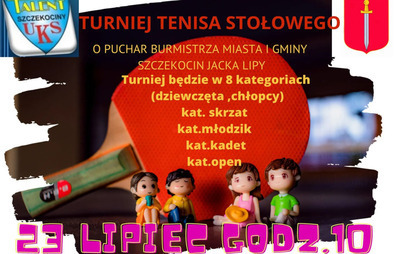 Zdjęcie do TURNIEJ TENISA STOŁOWEGO