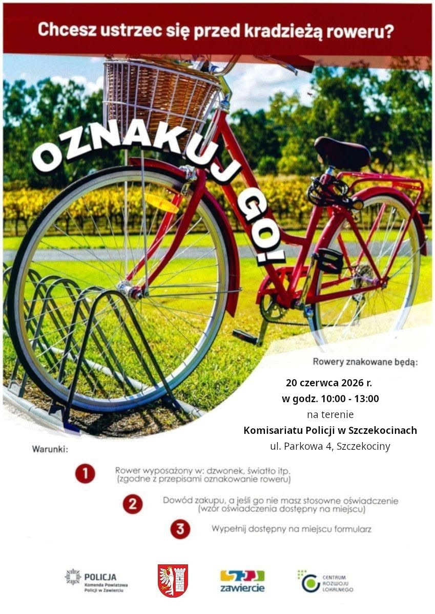 Znakowanie rower&oacute;w