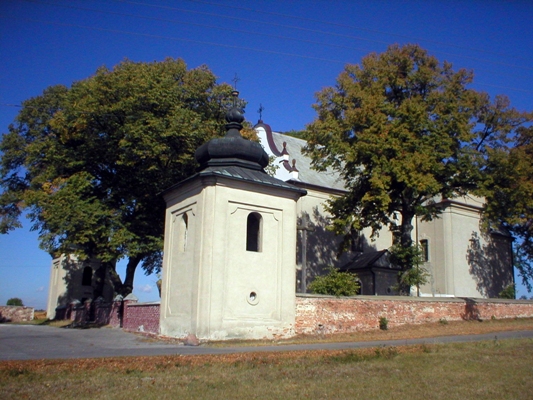 Kościół pw. Św. Jana Chrzciciela w Przyłęku Szlacheckim z  II poł. XVIII w.