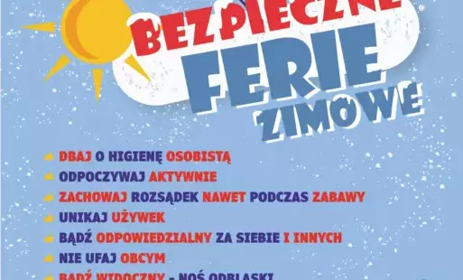 Zdjęcie do &bdquo;Bezpieczne ferie 2025&rdquo;