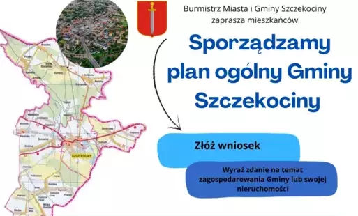 Zdjęcie do Ogłoszenie o przystąpieniu do sporządzenia Planu og&oacute;lnego gminy Szczekociny