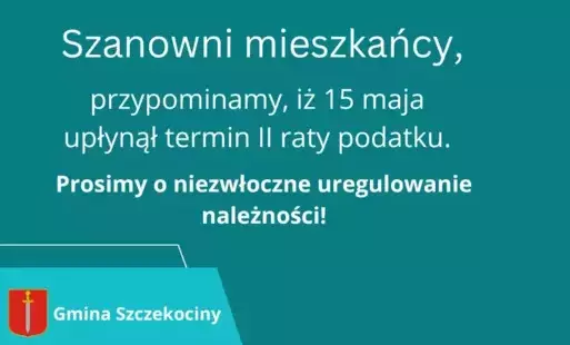 Zdjęcie do Przypomnienie dla Mieszkańc&oacute;w Gminy Szczekociny