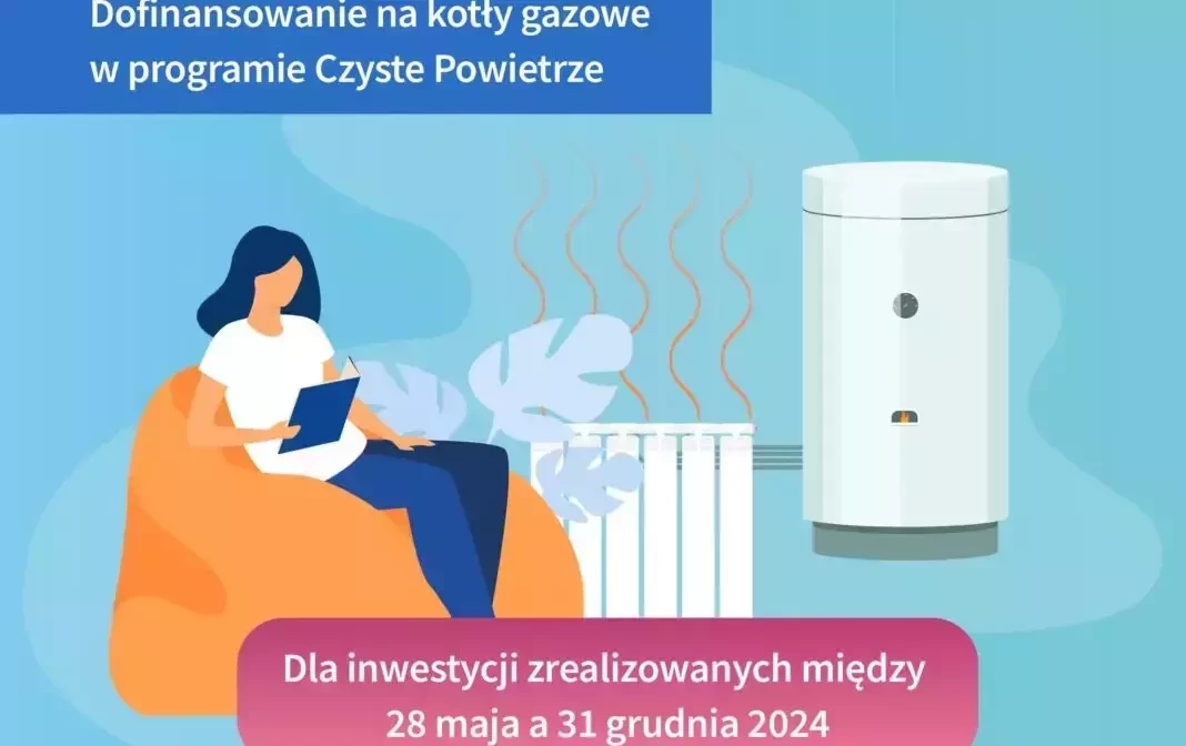 Zdjęcie do Wznowienie naboru wniosk&oacute;w na dotacje do kotł&oacute;w gazowych w...