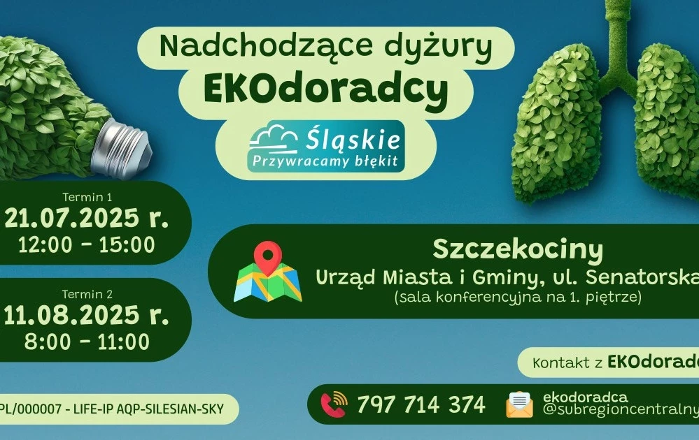 Zdjęcie do Nadchodzące dyżury ekodoradcy