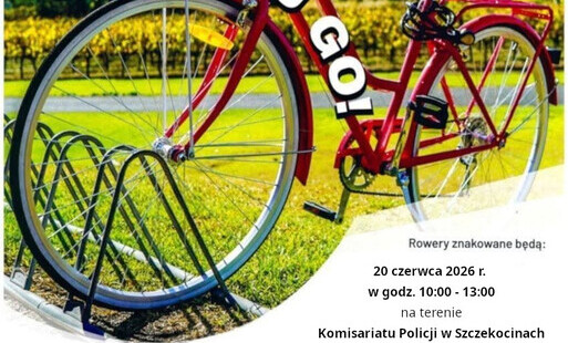 Znakowanie rowerów plakat