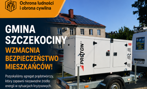 Zdjęcie do Gmina Szczekociny wzmacnia zasoby ochrony ludności
