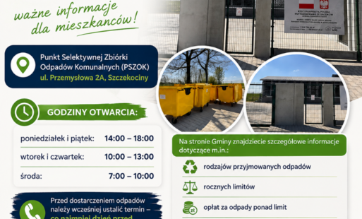 Zdjęcie do PSZOK W SZCZEKOCINACH