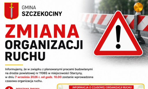 Zdjęcie do INFORMACJA O CZASOWEJ ORGANIZACJI RUCHU